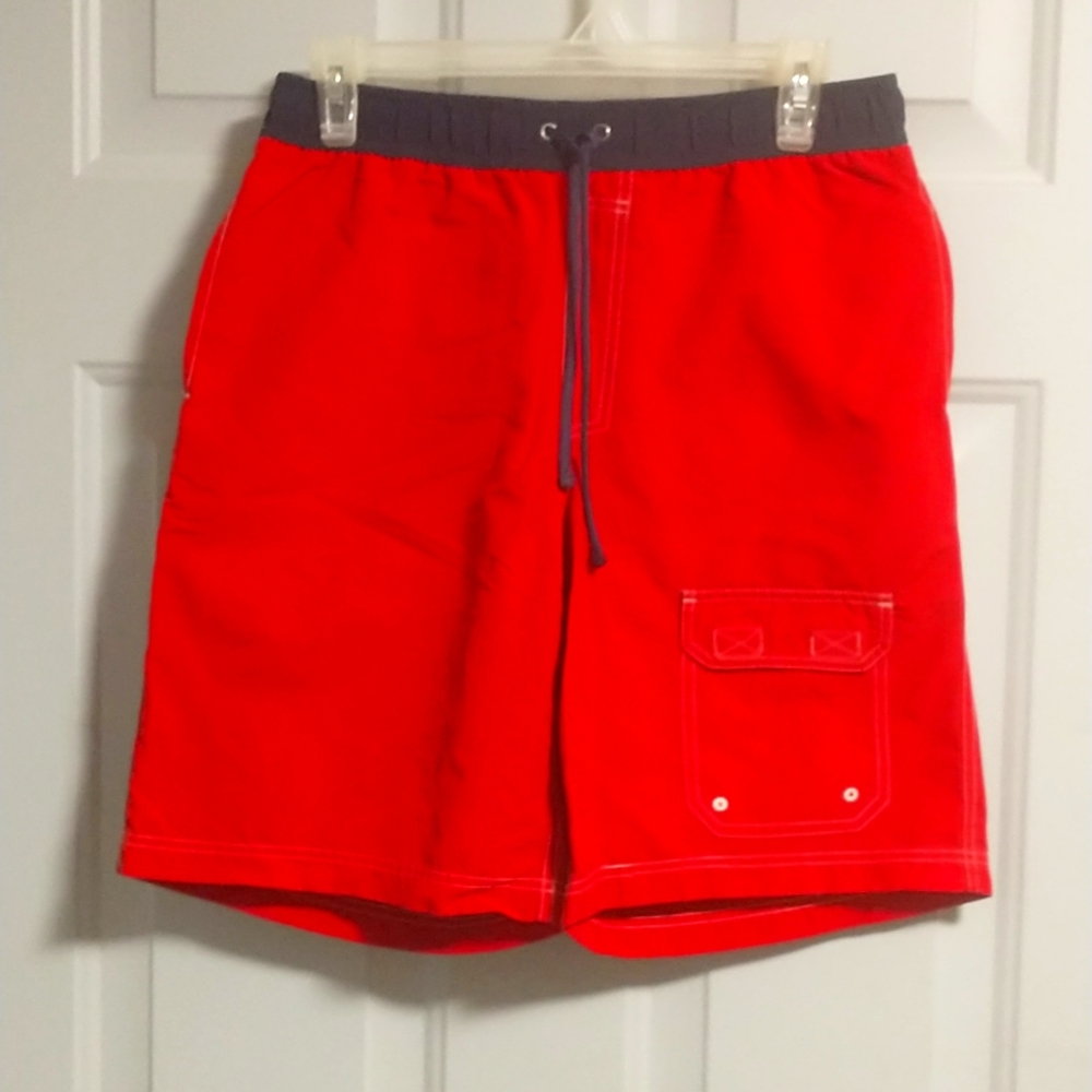 L.L. Bean Mesh Lined Swim Trunks Men's-Small